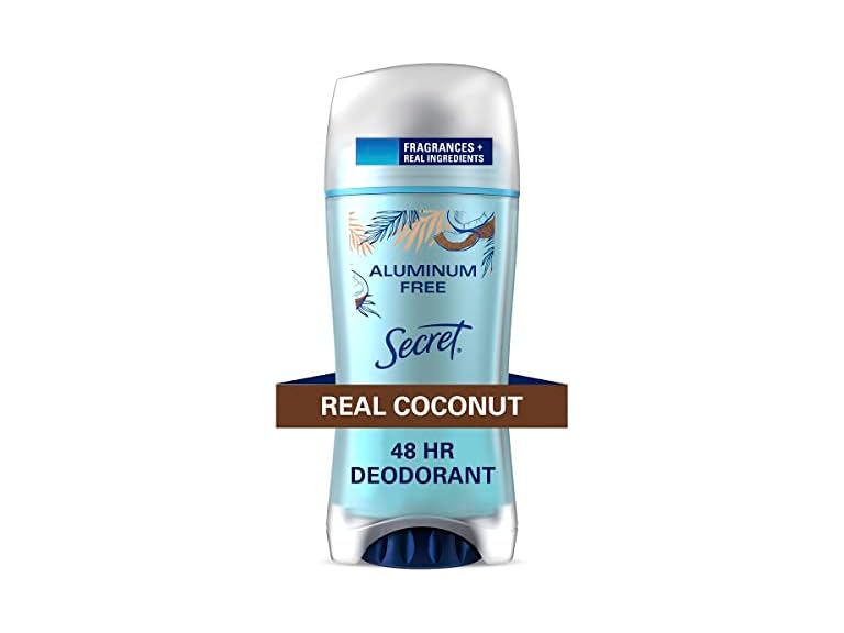 Secret Aluminum Free Deodorant for Women, Coconu