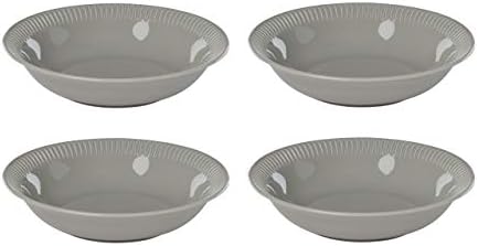 Lenox Gray Profile Stoneware 4-Piece Pasta Bowl Set