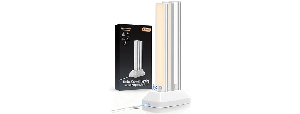 VerRon 12in Under Cabinet Lights 6-Pack