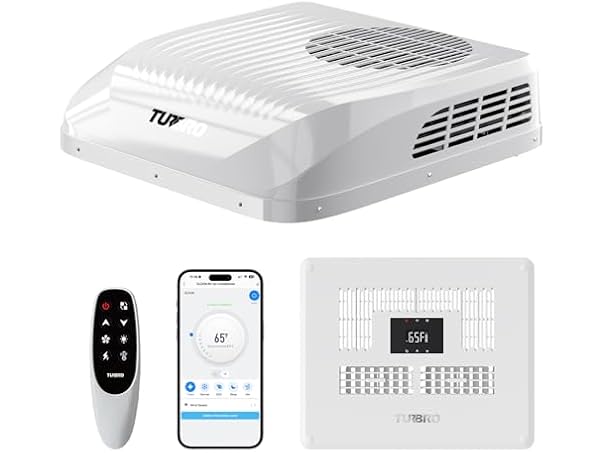 TURBRO Greenland-DC GLD09 RV AC, White