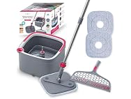 True & Tidy True Clean Spin Mop & Bucket