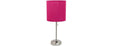 Oslo 19.5" Contemporary Power Outlet Base Desk Lamp