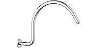 17" Stainless Steel Shower Arm Extension