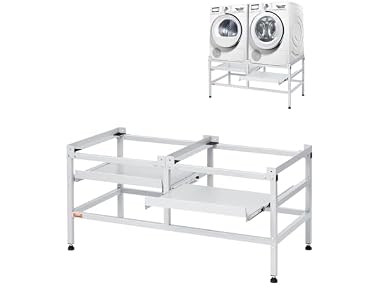 Washing Machine Stand, 48.5x25-Inch Washer