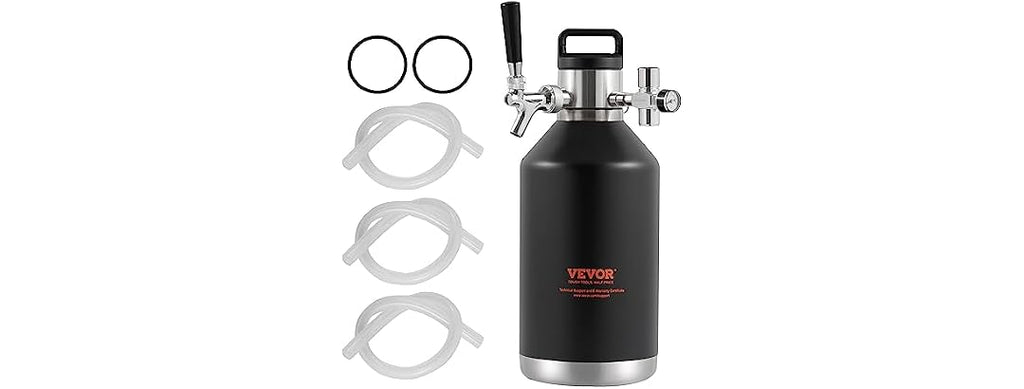VEVOR Beer Growler Tap System, 128Oz 4L