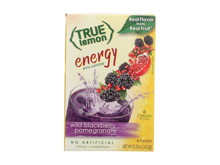 6CT True Lemon (Energy Drinks) Wild Blackberry