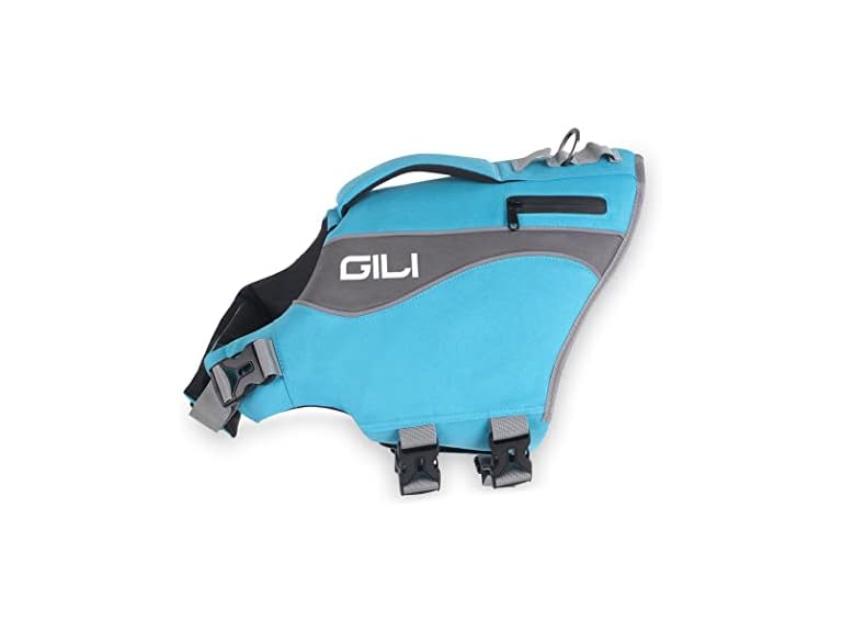 GILI Ripstop Dog Life Jacket Flotation Device