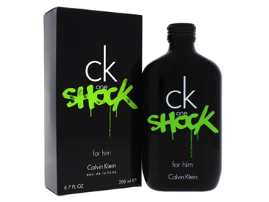 Ck One Shock Men Calvin Klein EDT Spray 6.7 oz.