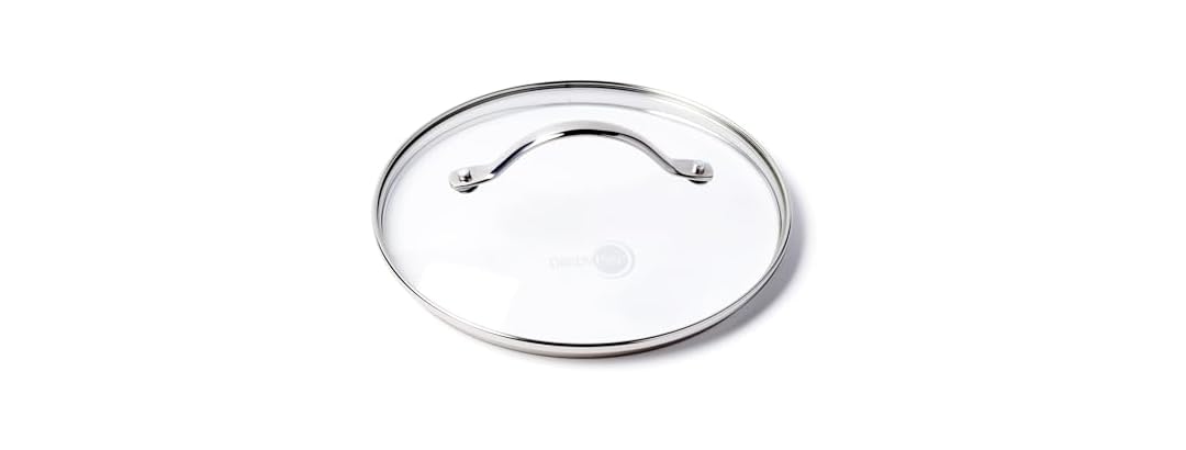 GreenPan 8.5" Universal Glass Lid with Stainless Steel Handle