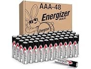 (48 Batteries) Energizer MAX AAA Batteries