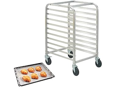 VEVOR Bun Pan Rack, 10-Tier Commercial