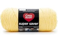 Red Heart E300.0235 Super Saver Economy Yarn, Lemon
