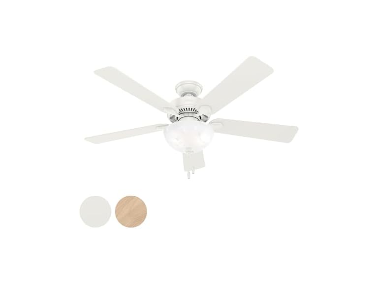 Hunter Fan 52" Fresh White Indoor Fan