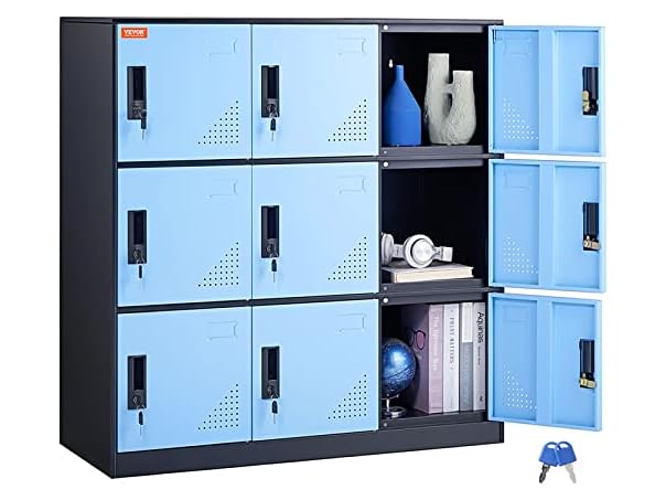 VEVOR Metal Locker for Employees, 9