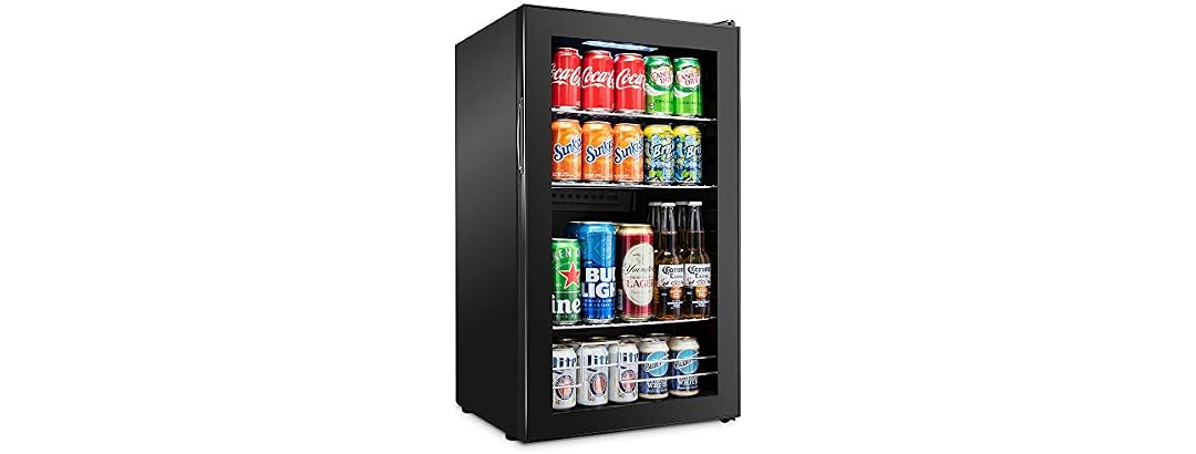 Ivation 126 Can Beverage Refrigerator