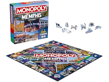 Monopoly Board Game – Memphis, TN Edition