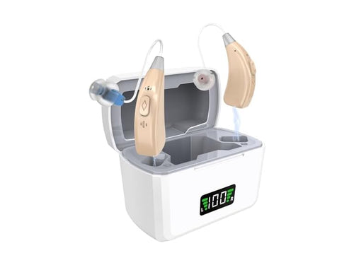 16-Channel Rechargeable Hearing Aids