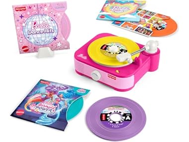 Fisher-Price Musical Toy Barbie Record Player
