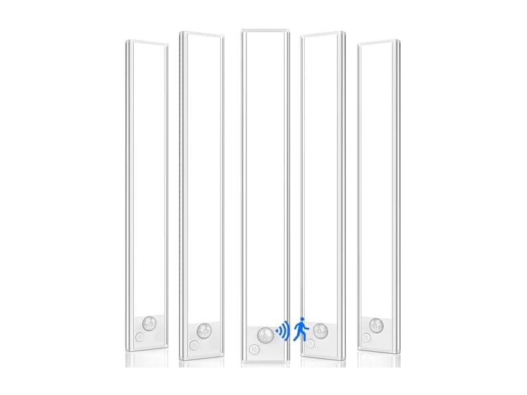 VerRon 5 Pack Under Cabinet Lighting 6500K