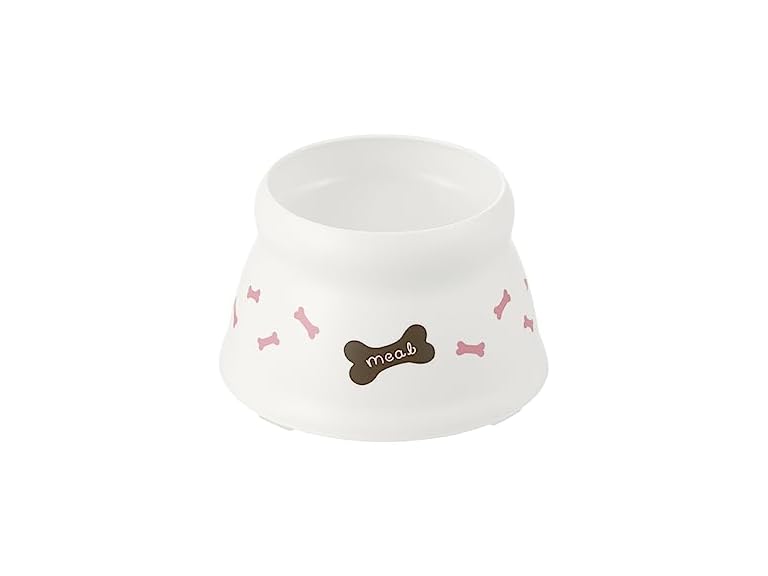 Richell - Raised Dog Bowl Small, Bone