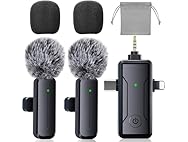 PGDLOF 3 In 1 Wireless Mini Microphone