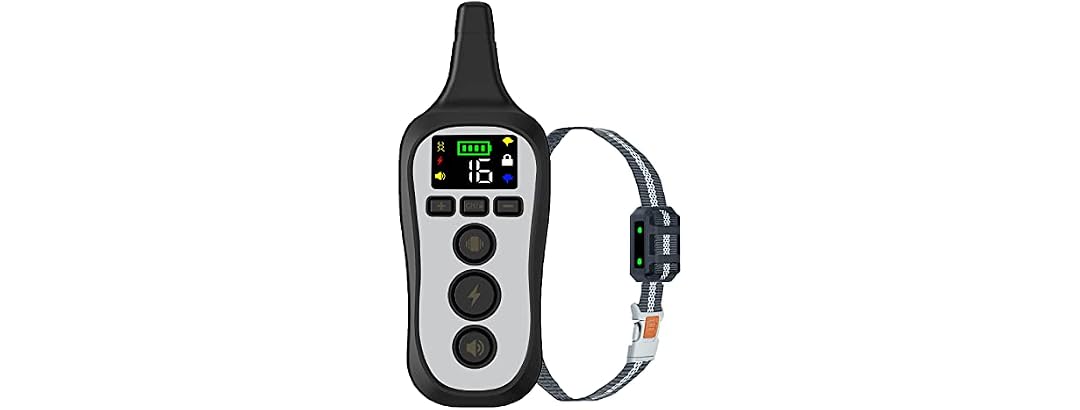 Pet Dog Stop Bark Training Collar with Remote