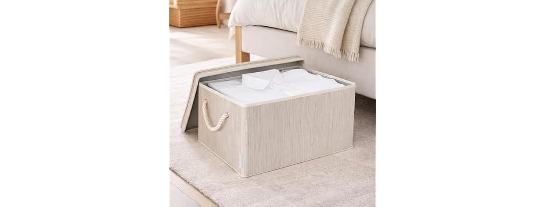 Suptinwear Collapsible Fabric Storage Bins Pack of 2