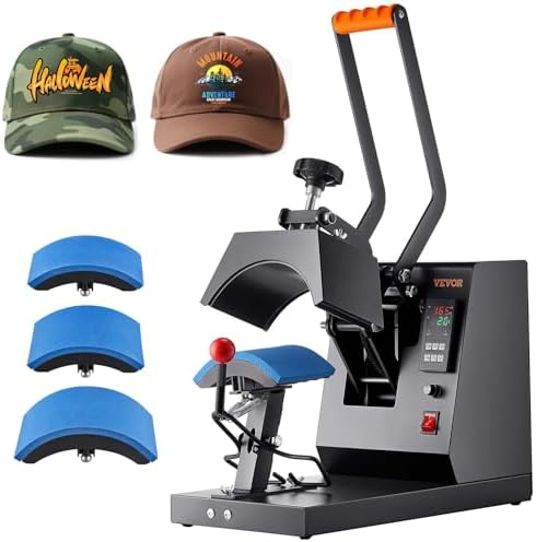 Hat Heat Press, 4-in-1 Cap Heat Press Machine