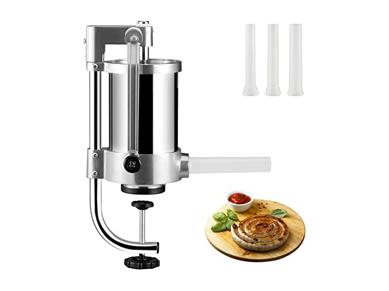 Sausage Stuffer, 2.5LBS/1.5L Capacity, 304