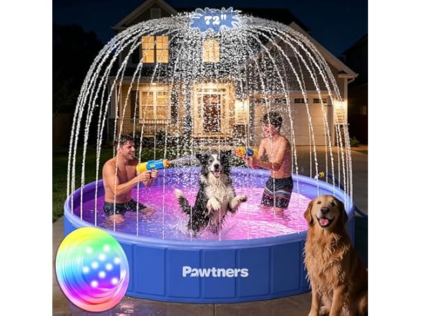 Pawtners Foldable Dog Pool