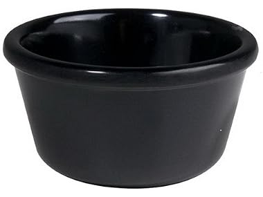 Winco Melamine Round Plain Smooth Unbrea