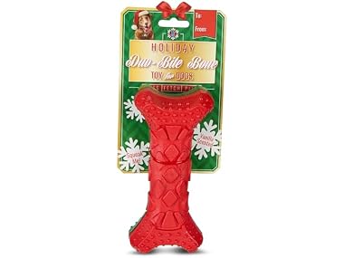 Bow Wow Pet Christmas Bone Dog Chew Toy