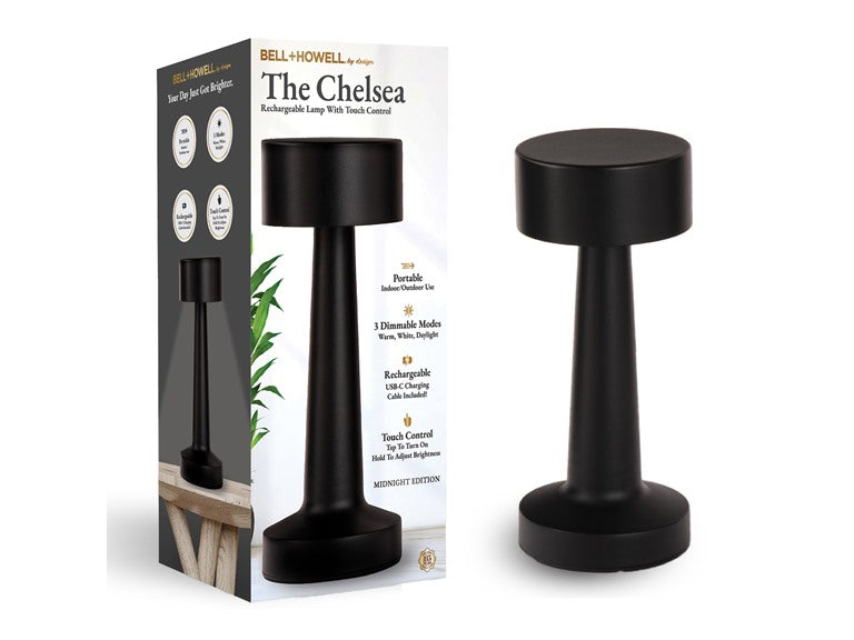 Bell+Howell Chelsea Cordless Table Lamp