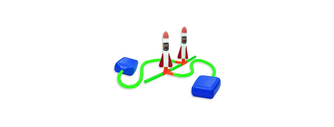Stomping Light up Rocket Launchers